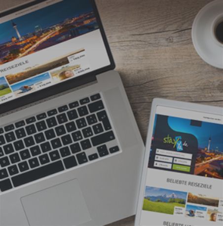 E-Commerce Buchungsplattform für Hotels - Stayya Reiseportal