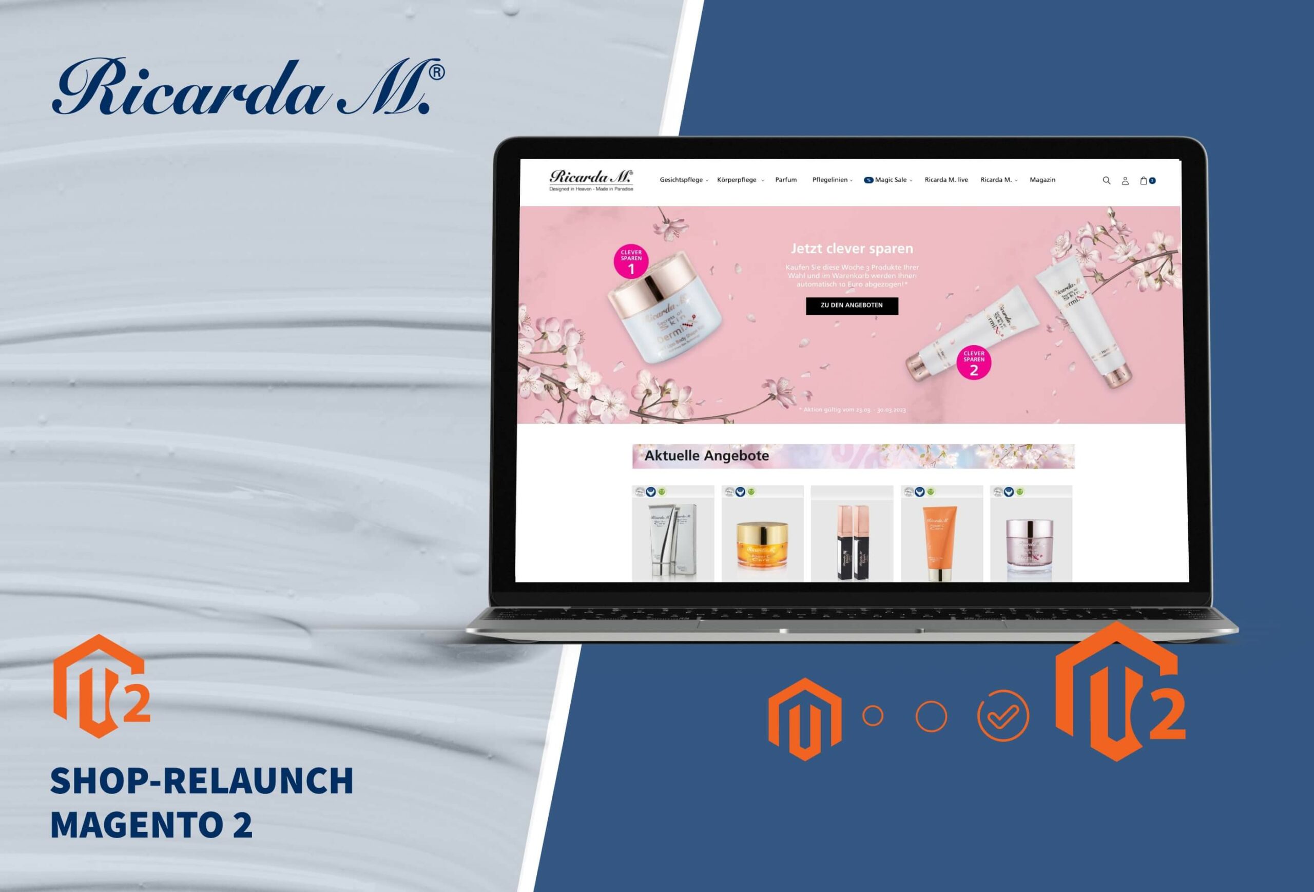 Store relaunch on Magento 2