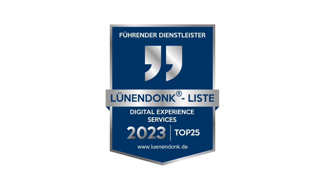 mindcurv group moves further up Lünendonk DXS Provider Ranking